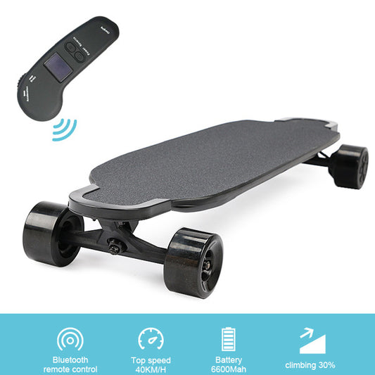 Electric skateboard with dual motor and wireless controller 40km/h speed fast charging for adults - Electric Skateboard - Wireless Controller Fast Charging