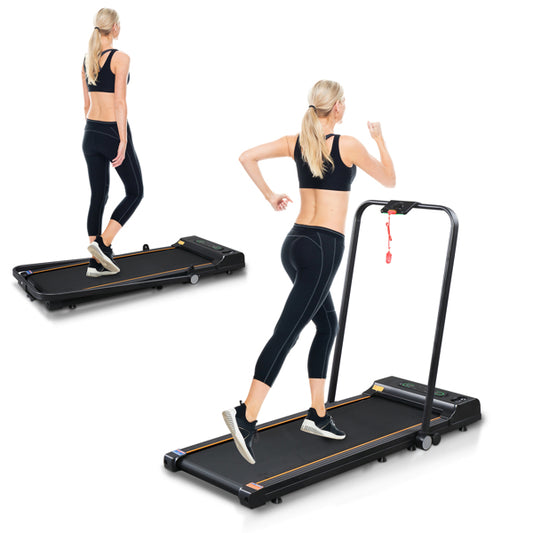 Electric Walking Treadmill - Single Function Treadmill - Foldable Treadmill 0.75HP