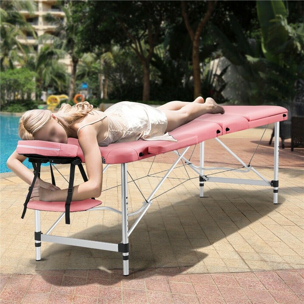 84 Inch Professional Massage Table - Portable Beauty Salon Bed - Beauty Tattoo Massage Bed - Adjustable Massage Bed