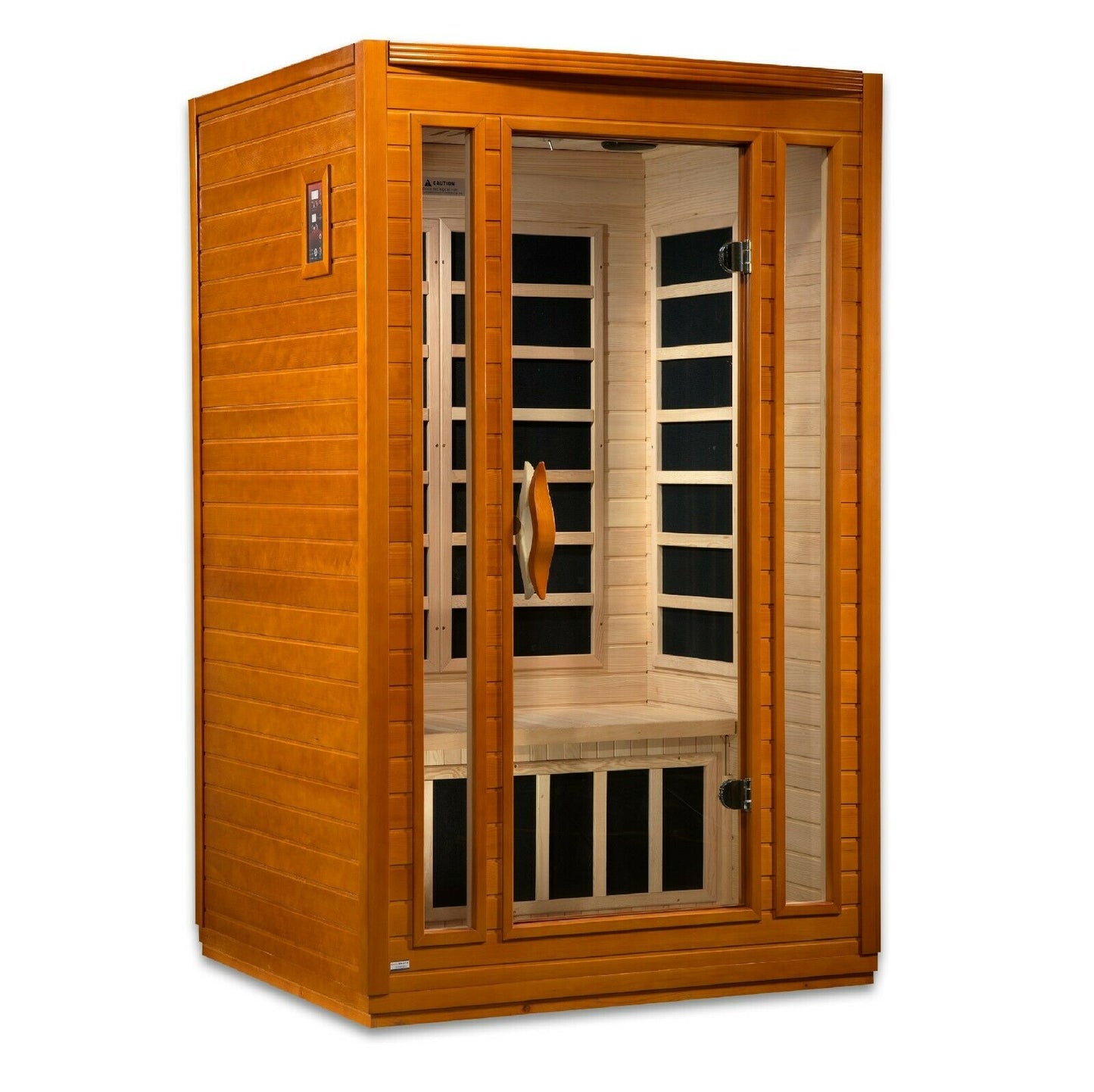 Dynamic Saunas 2 person sauna - Far Infrared Sauna - San Marino 6 Carbon Panels Low EMF Sauna