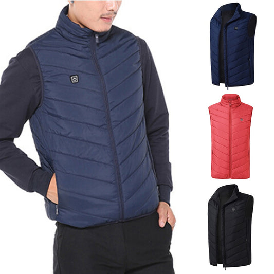 SmartVest - Electric Heating Vest - Men Heating Vest - Intelligent Heating Vest - Winter Thermal Cloth Vest