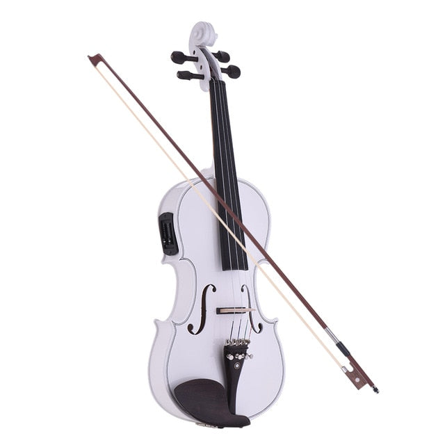 BowLine - Electronic Violin Kit - Electric Violin - Digital Violin - Acoustic Looking Electric Violin - 4/4 Acoustic Electric Violin