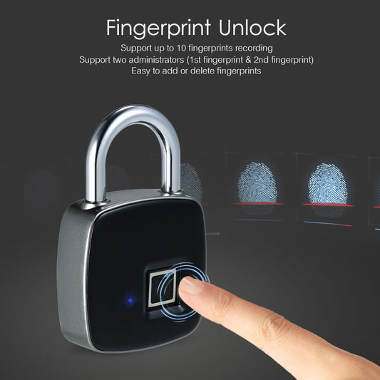 Smart Keyless Fingerprint Lock - Waterproof